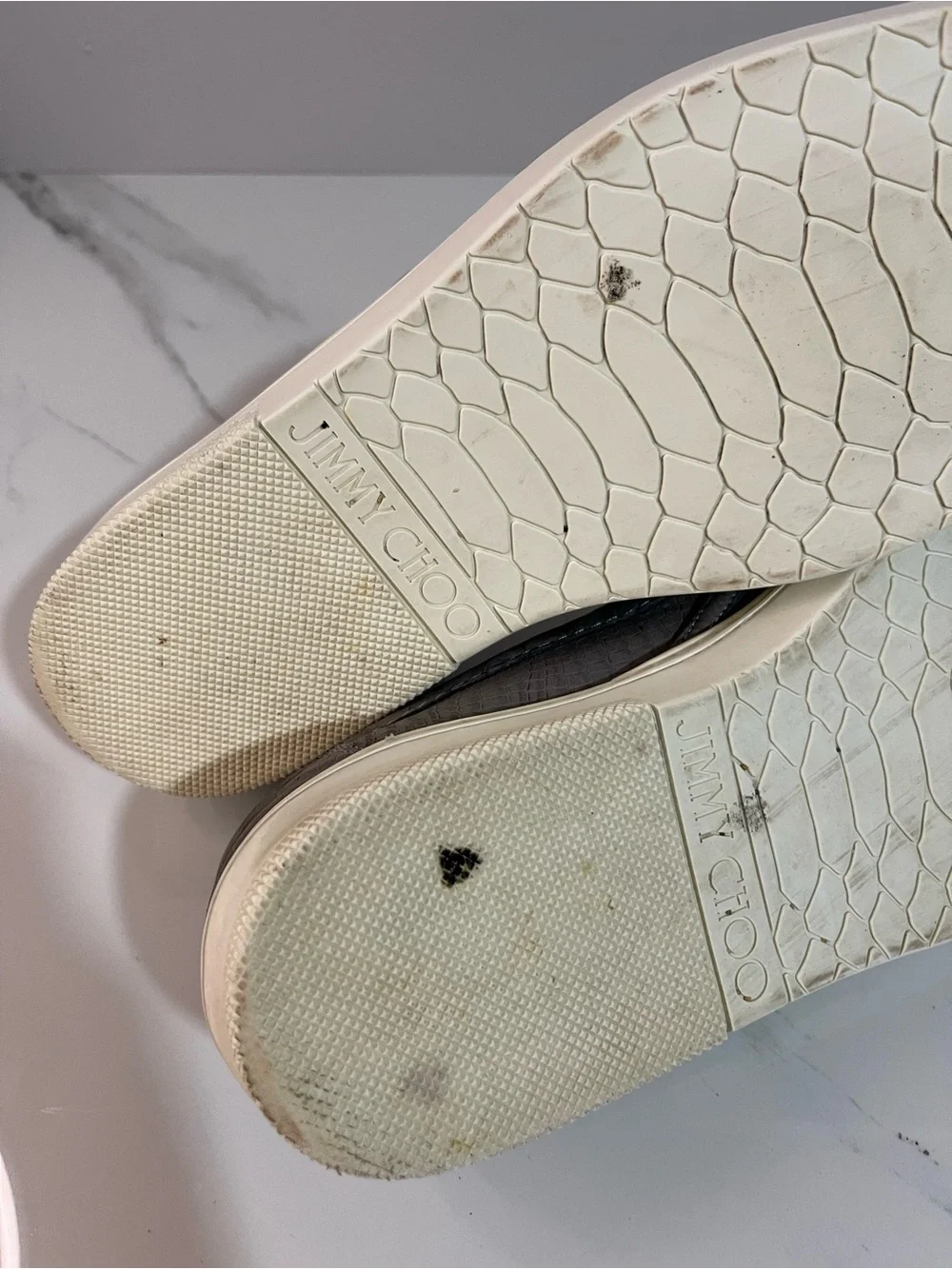 Jimmy Choo Slip-On Men’s Sneakers Gray